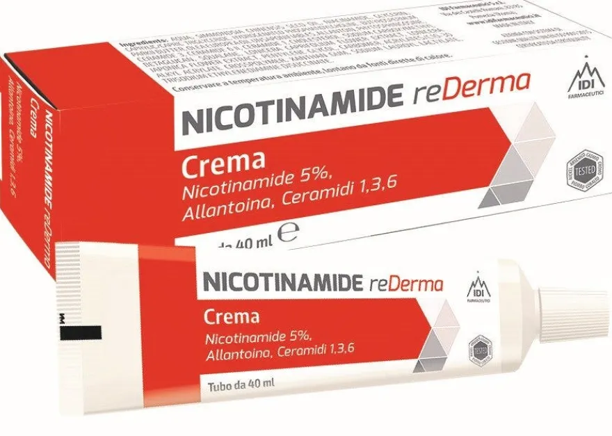 Nicotinamide Rederma Crema 40ml - Idratazione e Cura Pelle