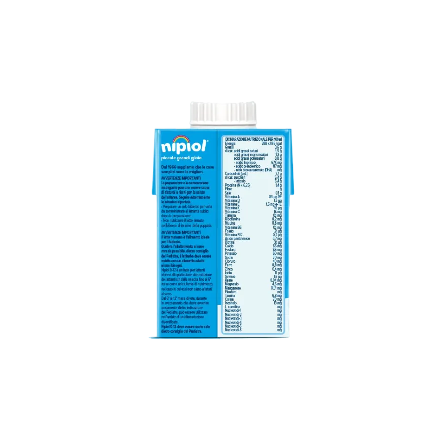 Nipiol Latte 0-12 Mesi Dalla Nascita 500ml