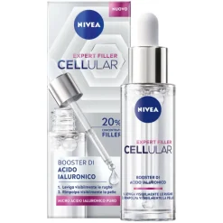 Nivea Cellular Expert Filler Booster Di Acido Ialuronico Siero Viso Antirughe Rassodante 30ml