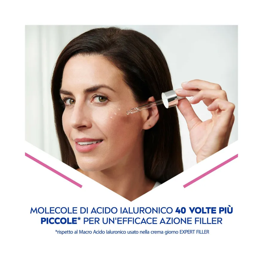 Nivea Cellular Expert Filler Booster Di Acido Ialuronico Siero Viso Antirughe Rassodante 30ml