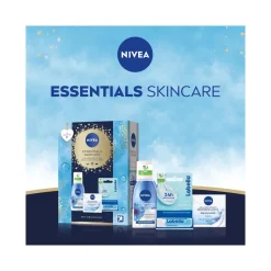 Nivea Cofanetto Essential Skincare Struccante 125ml + Crema Giorno 50ml + Labello