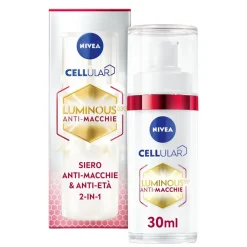 Nivea Luminous630 Siero Anti-età Viso Antirughe Macchie E Segni del Tempo 30ml