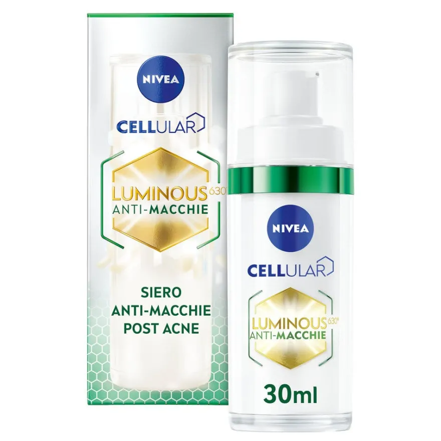 Nivea Luminous630 Siero Viso Anti-macchie Acne E Pelle Grassa 30ml