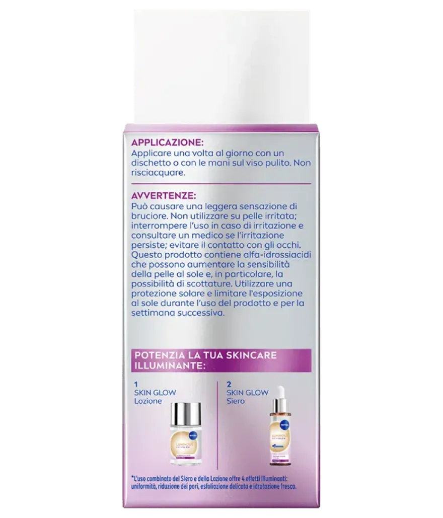 Nivea Luminous 630 Skinglow Lozione Perfezionante 100ml