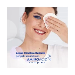 Nivea Micellair 5in1 Acqua Micellare Delicata Detergente Viso E Occhi Struccante Lenitivo 400ml