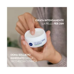 Nivea Naturally Good Crema Giorno Nutriente Viso Idratante Per Pelli Secche E Sensibili 50ml