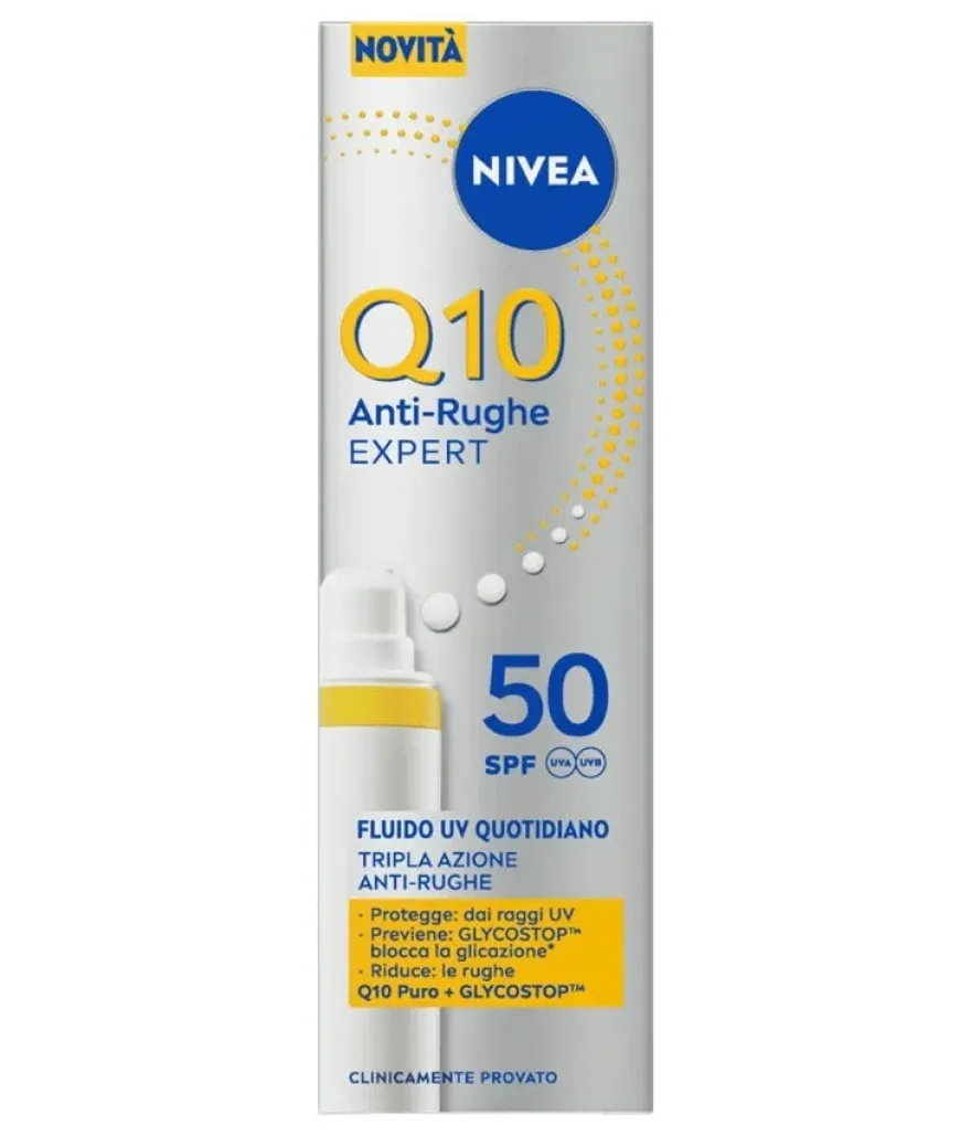 Nivea Q10 Anti-rughe Fluido Uv Quotidiano SPF50 40ml