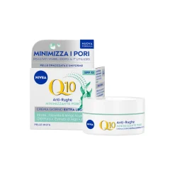 Nivea Q10 Anti-rughe Minimizzante Pori Crema Giorno Spf 15 Viso Antirughe E Opacizzante 50ml