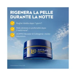 Nivea Q10 Anti-rughe Power Crema Viso Notte Extra Rigenerante Antirughe E Idratante 50ml