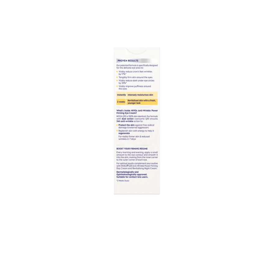 Nivea Q10 Power Contorno Occhi Rassodante Anti-Età 15ml