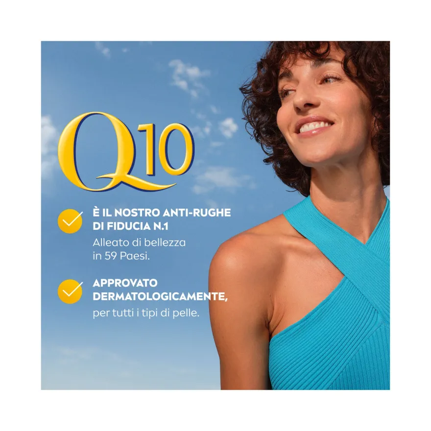 Nivea Routine Q10 Cofanetto Crema Viso 50ml + Siero Viso 30ml + Travel Bag