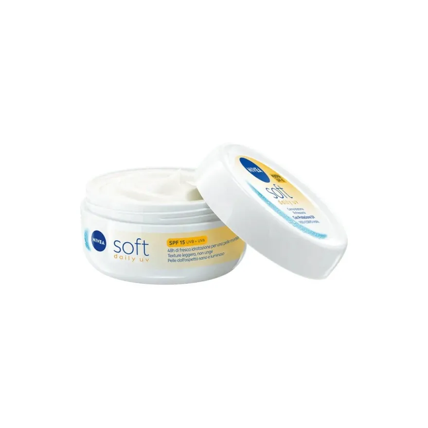 Nivea Soft Daily UV Crema Idratante Rinfrescante SPF15 100ml