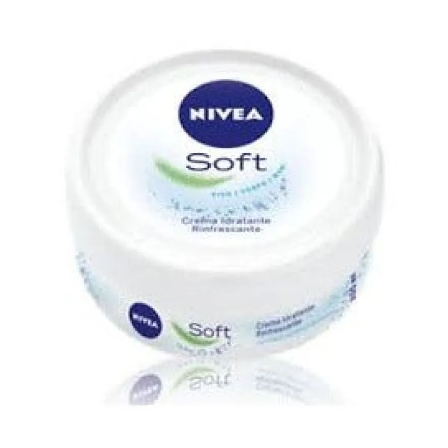 Nivea Soft 200ml Crema Idratante Corpo Viso Mani Multiuso Con Vitamina E E Olio Di Jojoba