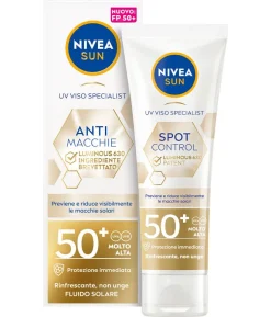 Nivea Sun Crema Viso Solare Anti-macchie Luminous630 Fp50+ 40ml