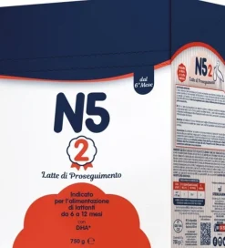 N5 2 Latte di Proseguimento in Polvere 6/12 Mesi 750 g