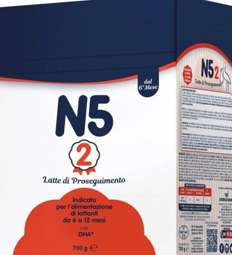N5 2 Latte di Proseguimento in Polvere 6/12 Mesi 750 g
