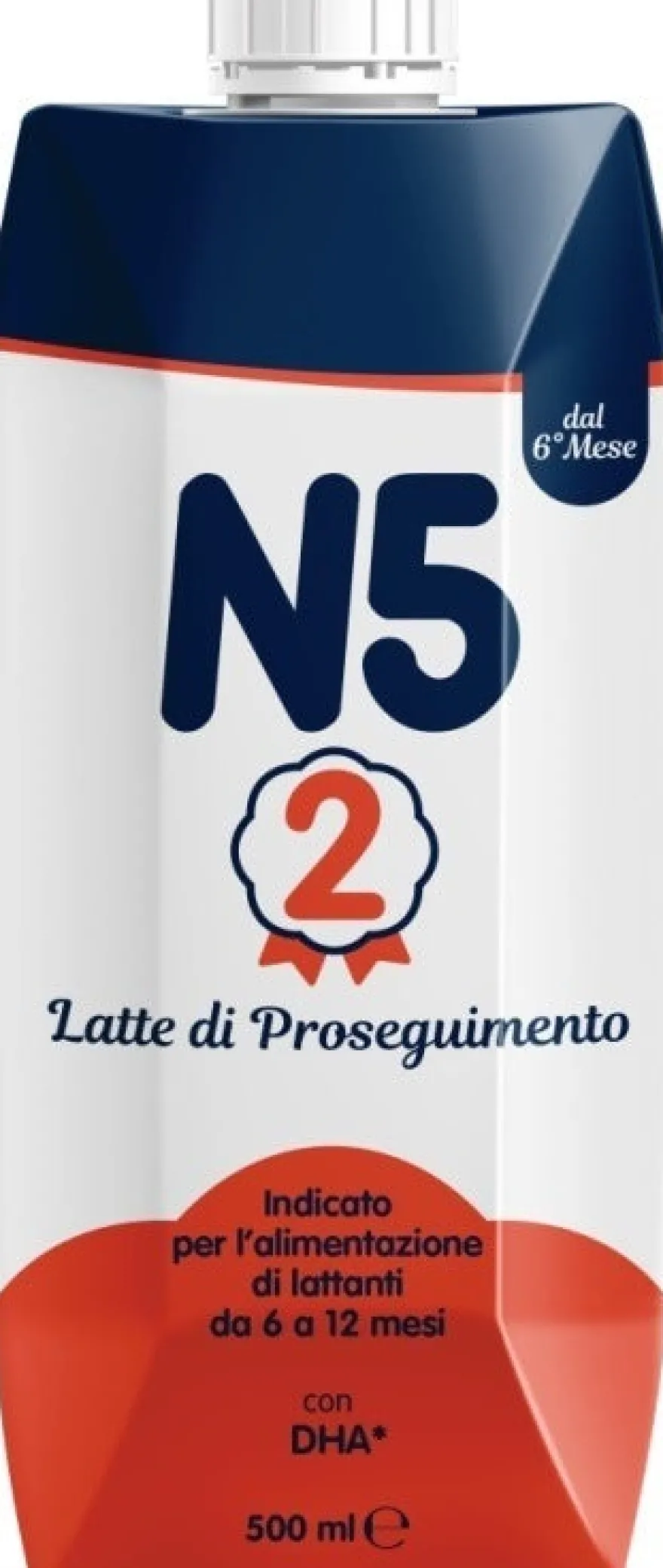 N5 2 Latte di Proseguimento Liquido 6-12 Mesi 500 ml
