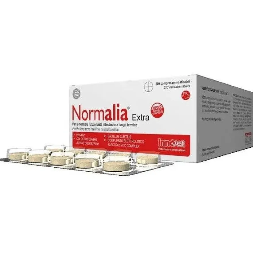 Normalia Extra Mangime Complementare Per Cani E Gatti 200 Compresse Masticabili