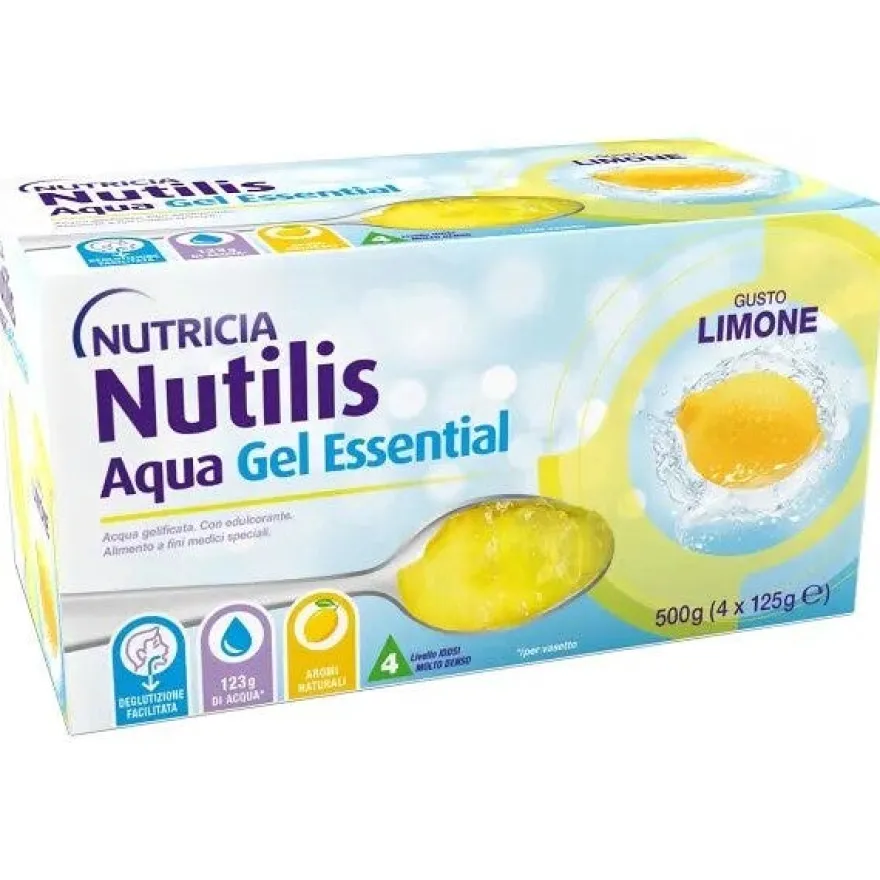 Nutricia Nutilis Aqua Essential Gel Limone 4x125g