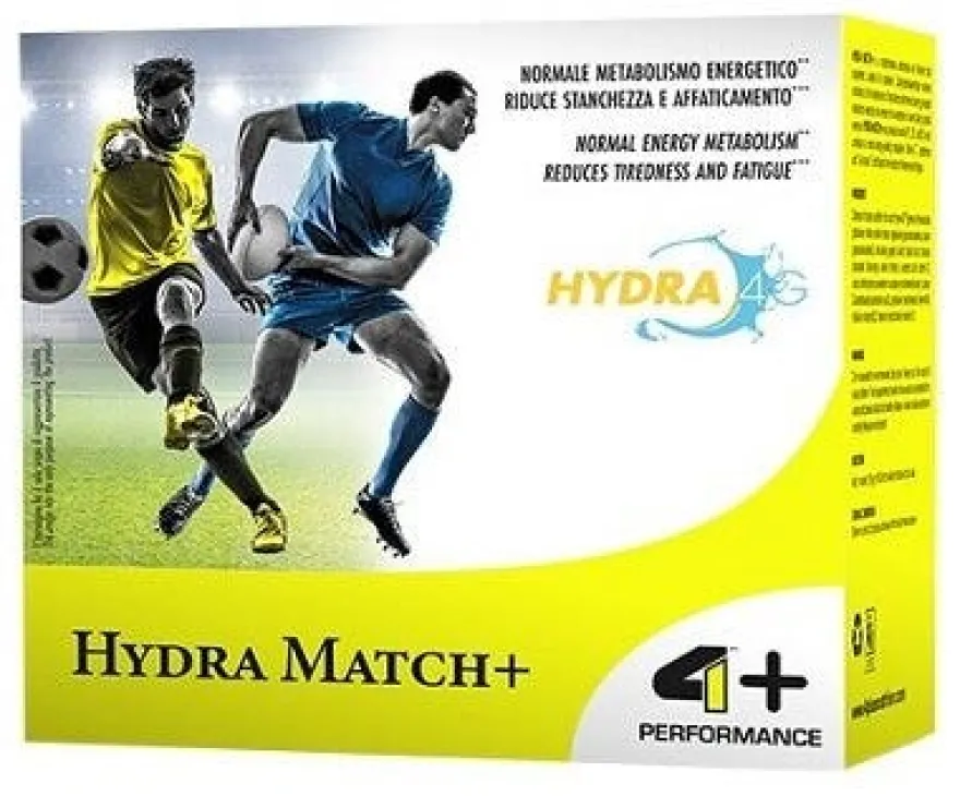 4+ Nutrition Hydra Match+ Red Orange 20 Bustine