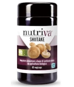 Nutriva Shitake 60 Capsule Vegetali