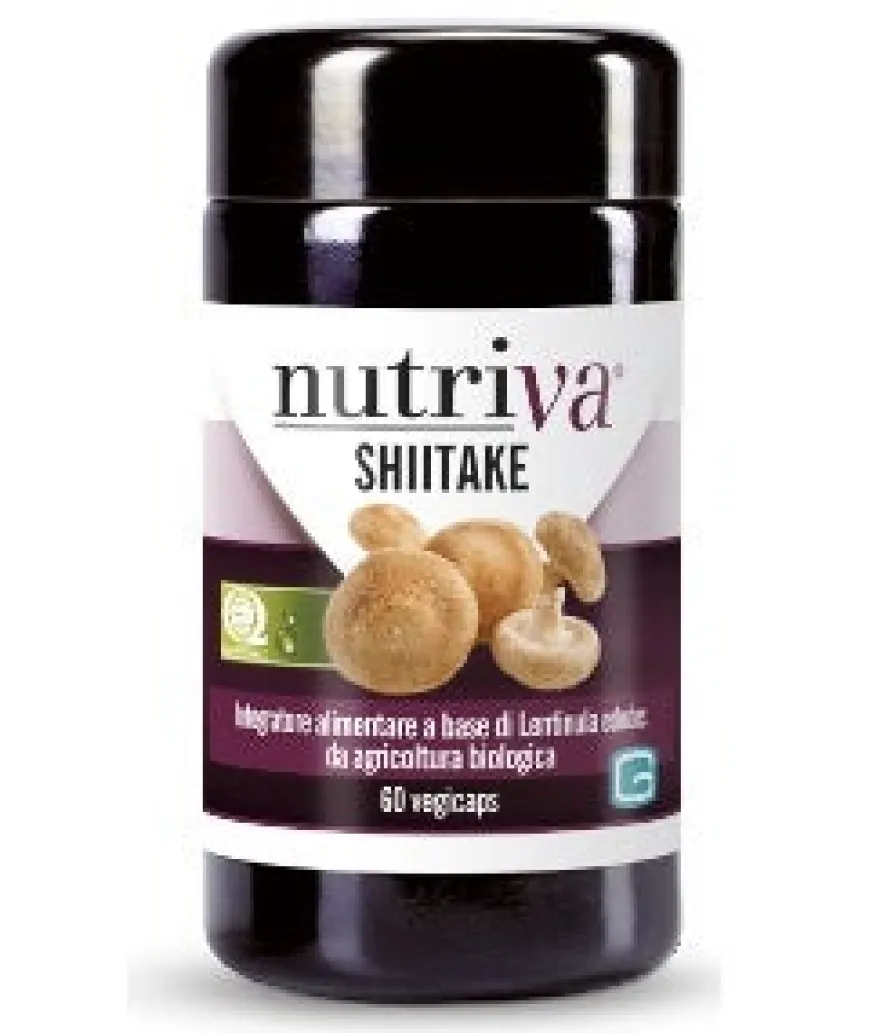 Nutriva Shitake 60 Capsule Vegetali