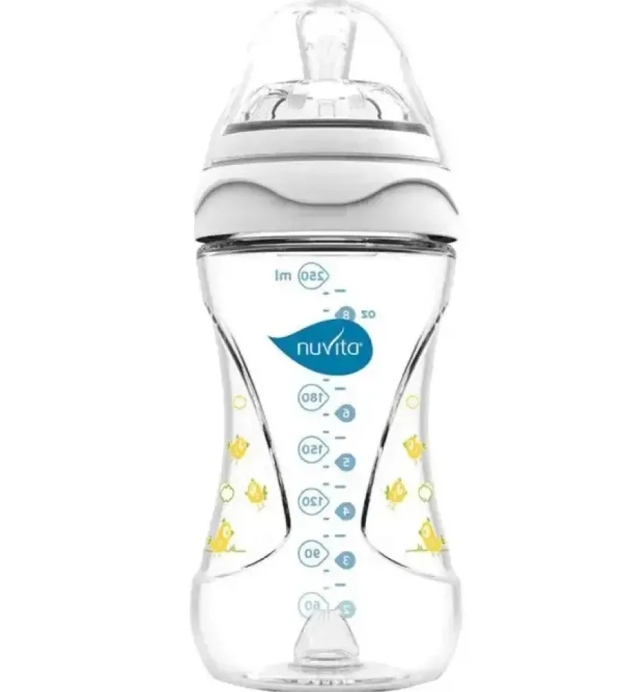 Nuvita Mimic Biberon Bianco 250ml