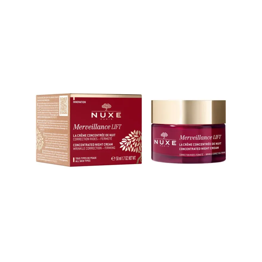 Nuxe Merveillance Lift Crema Antirughe Notte 50ml - Efficacia Anti-età