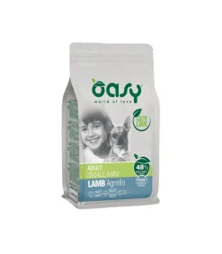 Oasy Adult One Protein Crocchette Agnello Per Cani Taglia Piccola Sacco 2,5 Kg