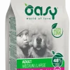 Oasy Dry Monoproteico Crocchette Al Cinghiale Per Cani Taglia Media/Grande Sacco 12kg