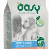 Oasy Dry Monoproteico Crocchette Al Salmone Per Cuccioli Taglia Media/Grande Sacco 12kg
