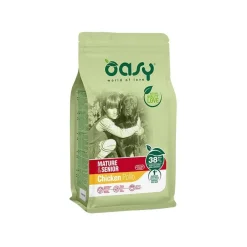 Oasy Mature & Senior Con Pollo Per Cani Adulti 12kg