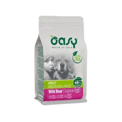 Oasy One Animal Protein Adult Medium & Large Con Cinghiale Per Cani Adulti 2.5kg