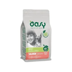 Oasy One Animal Protein Adult Small & Mini Con Salmone Per Cani Adulti 800g