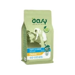 Oasy One Animal Protein Puppy & Junior Medium Con Pollo Per Cani Cuccioli 3kg