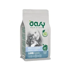 Oasy One Animal Protein Puppy & Junior Small & Mini Con Agnello Per Cani Cuccioli 2.5kg