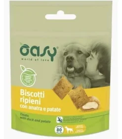 Oasy Snack Cane Biscotti Ripieni Con Anatra E Patate 80g