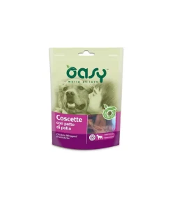 Oasy Snack Cane Coscette Con Petto Di Pollo 100g