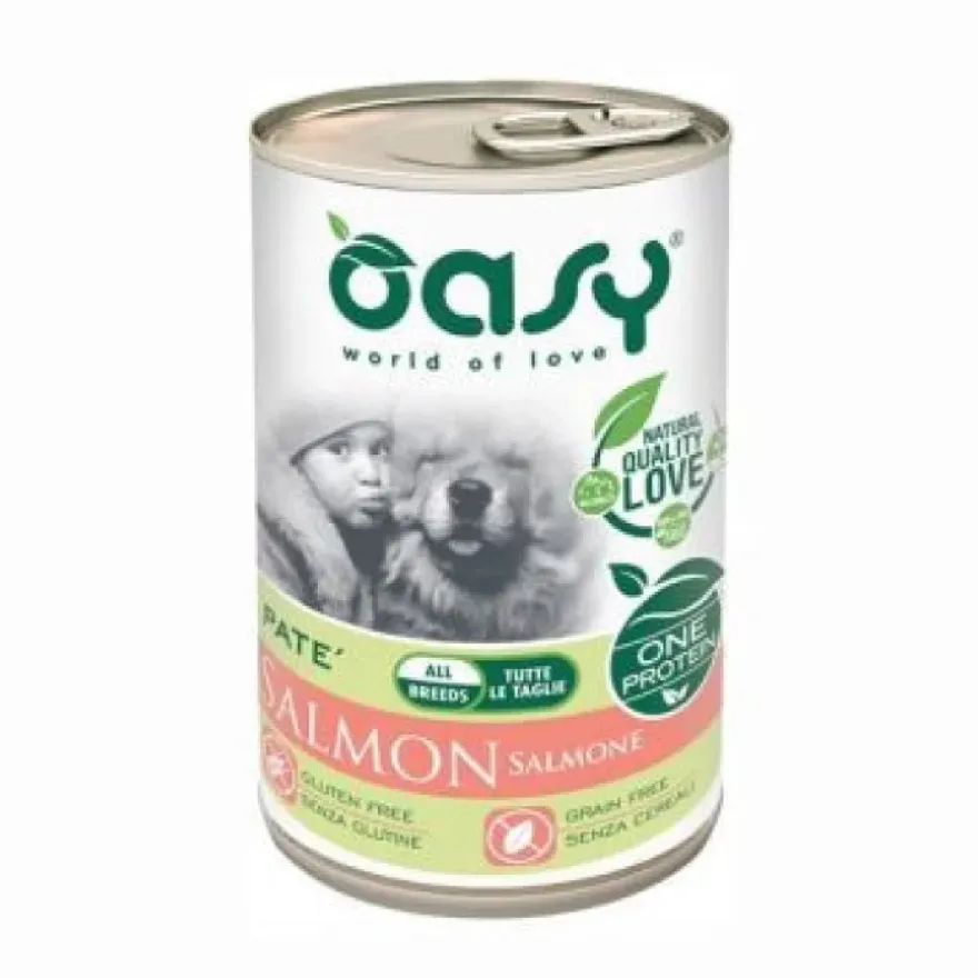 Oasy Wet Dog One Adult Medium/large Anatra Lattina 400 g