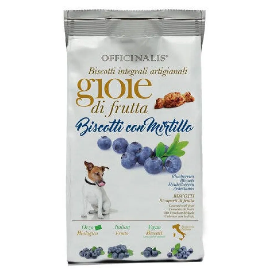 Officinalis Gioie Di Frutta Biscotti Ai Mirtilli Per Cani 400g