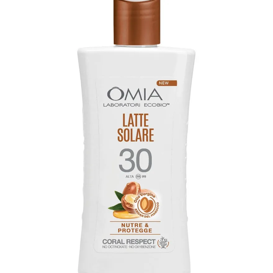 Omia Latte Solare SPF30 Argan del Marocco 200ml