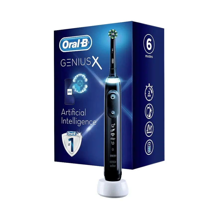 Oral-B Genius X Spazzolino Elettrico Ricaricabile Nero