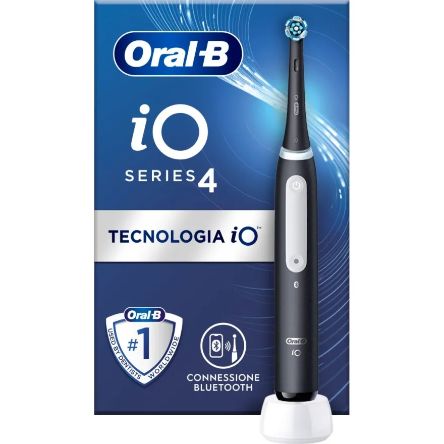 Oral-B iO 4 Spazzolino Elettrico Ricaricabile Nero