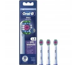 Oralb Power Refill Eb18-3 3d White 3 Pezzi