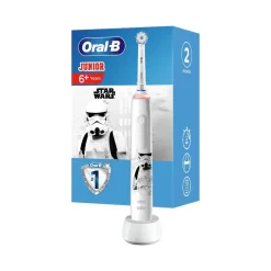 Oral-B Pro3 Junior Star Wars Spazzolino Elettrico Ricaricabile Bambini + 1 Testina Di Ricambio