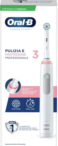 Oralb Pro 3 Laboratory Spazzolino Elettrico