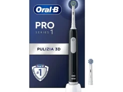 Oral-B Pro Series 1 Spazzolino Elettrico Nero + 1 Testina Di Ricambio