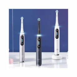 Oral-B Spazzolino Elettrico Ricaricabile iO 9N Nero, 2 Testine, 1 Custodia Da Viaggio Ricaricabile, 1 Spazzolino