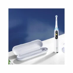 Oral-B Spazzolino Elettrico Ricaricabile iO 9S Bianco, 2 Testine, 1 Custodia Da Viaggio Ricaricabile, 1 Spazzolino