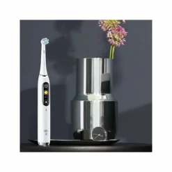 Oral-B Spazzolino Elettrico Ricaricabile iO 9S Bianco, 2 Testine, 1 Custodia Da Viaggio Ricaricabile, 1 Spazzolino